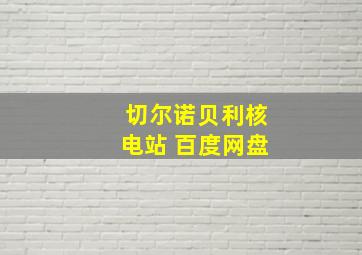 切尔诺贝利核电站 百度网盘